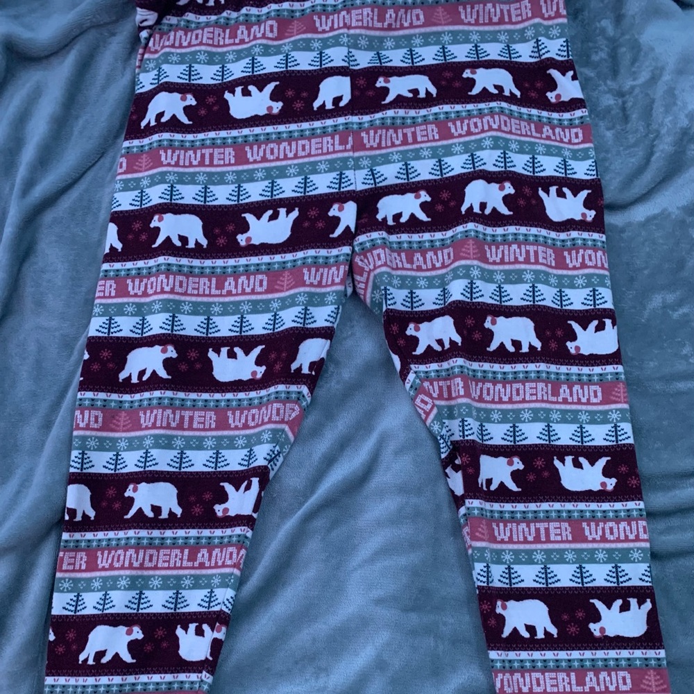 winter themed leggings